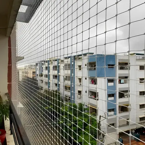Netting Experts' Net for Balcony Installation Services in Marathahalli, Whitefield, Kundanahalli, Nallurhalli, Brookfield, JP Nagar, Jayanagar, Bannerghatta Road, Bangalore, Mysore and Throughout Karnataka