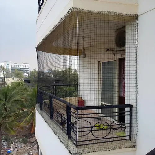 Netting Experts' Net for Balcony in Hoodi Circle, Horamavu Whitefield, Electronic City, Marathahalli, Bannerghatta, Mahadevapura, Bangalore, Mysore and Throughout Karnataka
