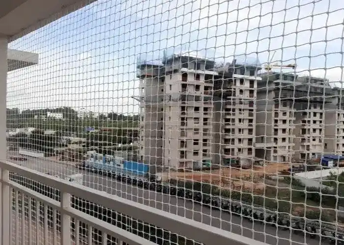 Netting Experts' Safety Net for Balcony in Bellandur, Ramamurthy Nagar, Mahadevapura, Kalyan Nagar, Horamavu, Hoodi Circle, Whitefield, Electronic City, Marathahalli, Bangalore, Mysore and Throughout Karnataka