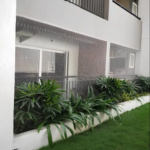 Netting Experts' Bird Net for Balcony in Whitefield, Marathahalli, HSR Layout, Sarjapura Road, Mahadevapura, Kalyan Nagar, Hoodi Circle, Electronic City, Horamavu, Bangalore, Mysore and Throughout Karnataka