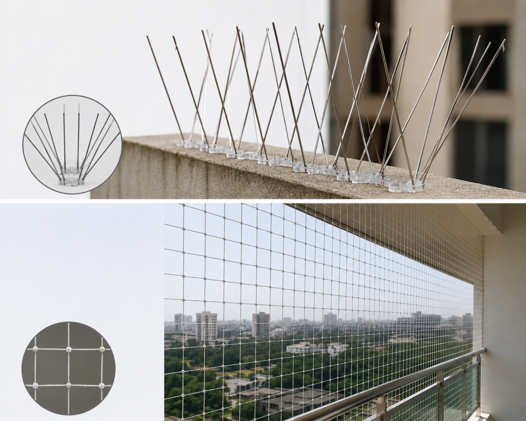 Anti Bird Spike Installation Services