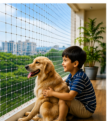 Balcony Safety Nets for Families and Pets